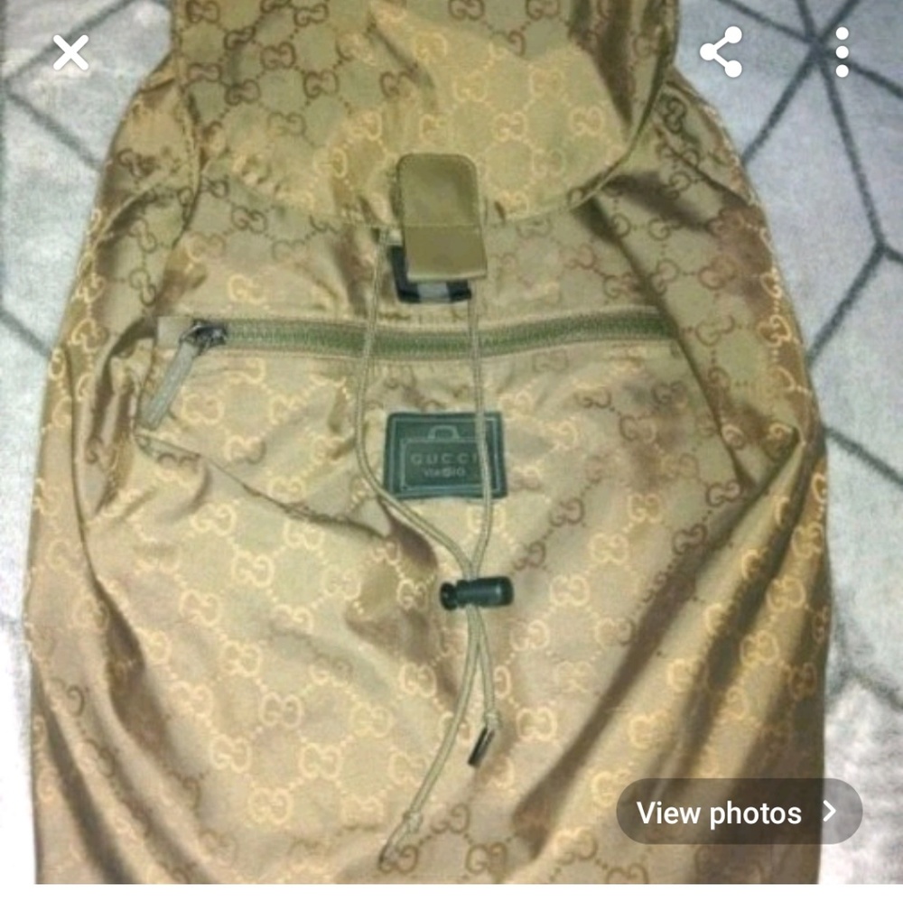 Gucci viaggio backpack